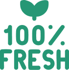 100% FRESH